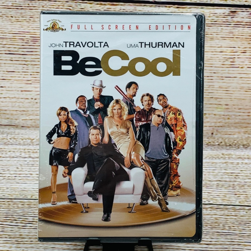 Be Cool [2005 DVD Full Screen Edition] 🆕 NEW John Travolta‎ Uma Thurman Comedy